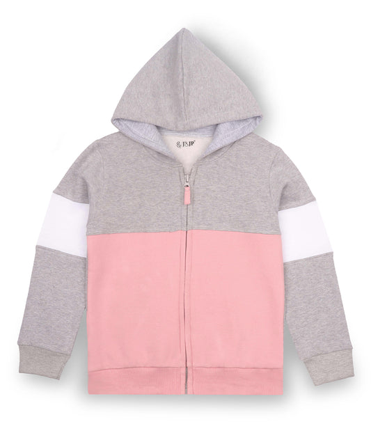 J&JP Kids Full Sleeve Multi Colour Hoodie
