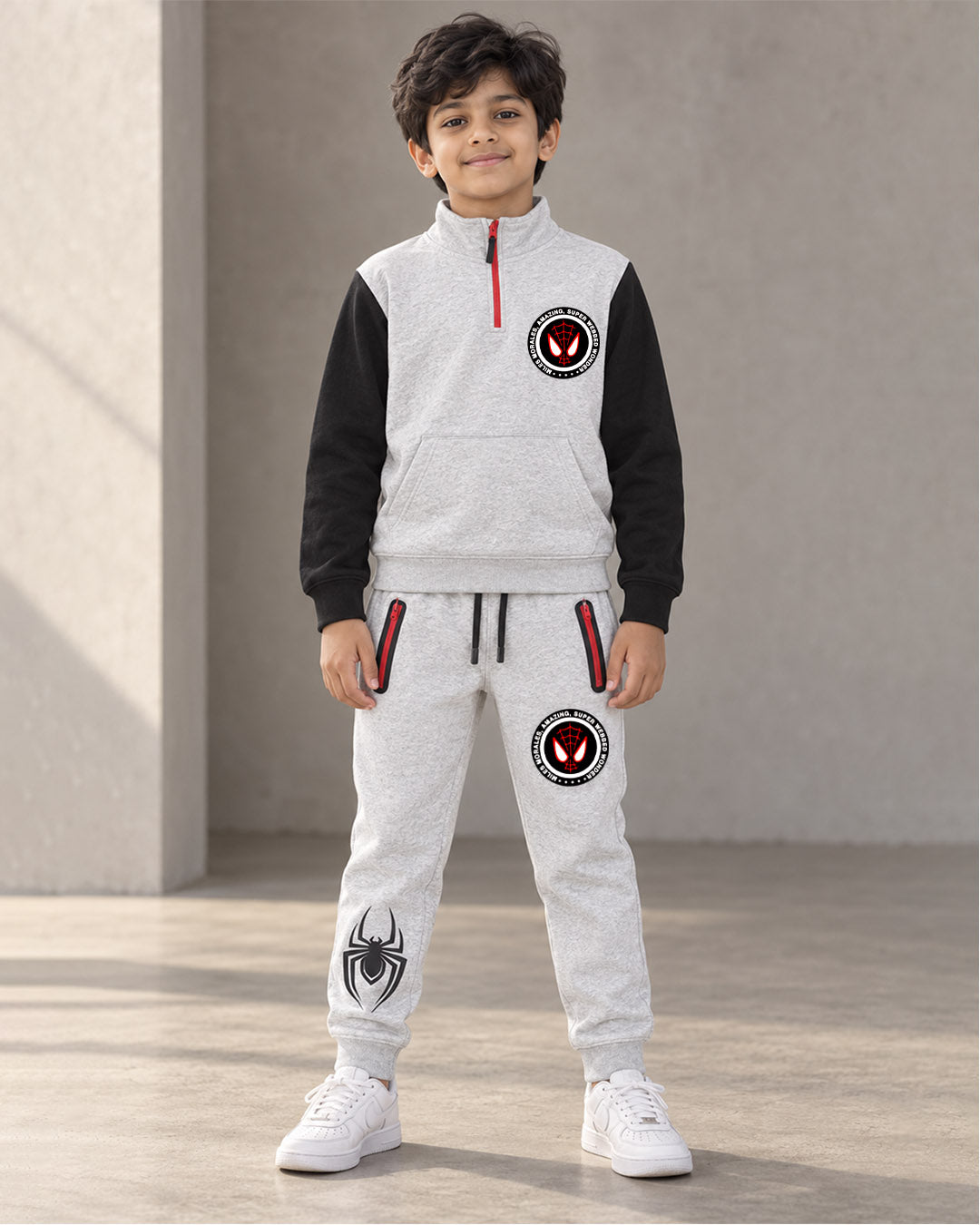 J&JP Boys Printed Sweatshirt and Pant Set