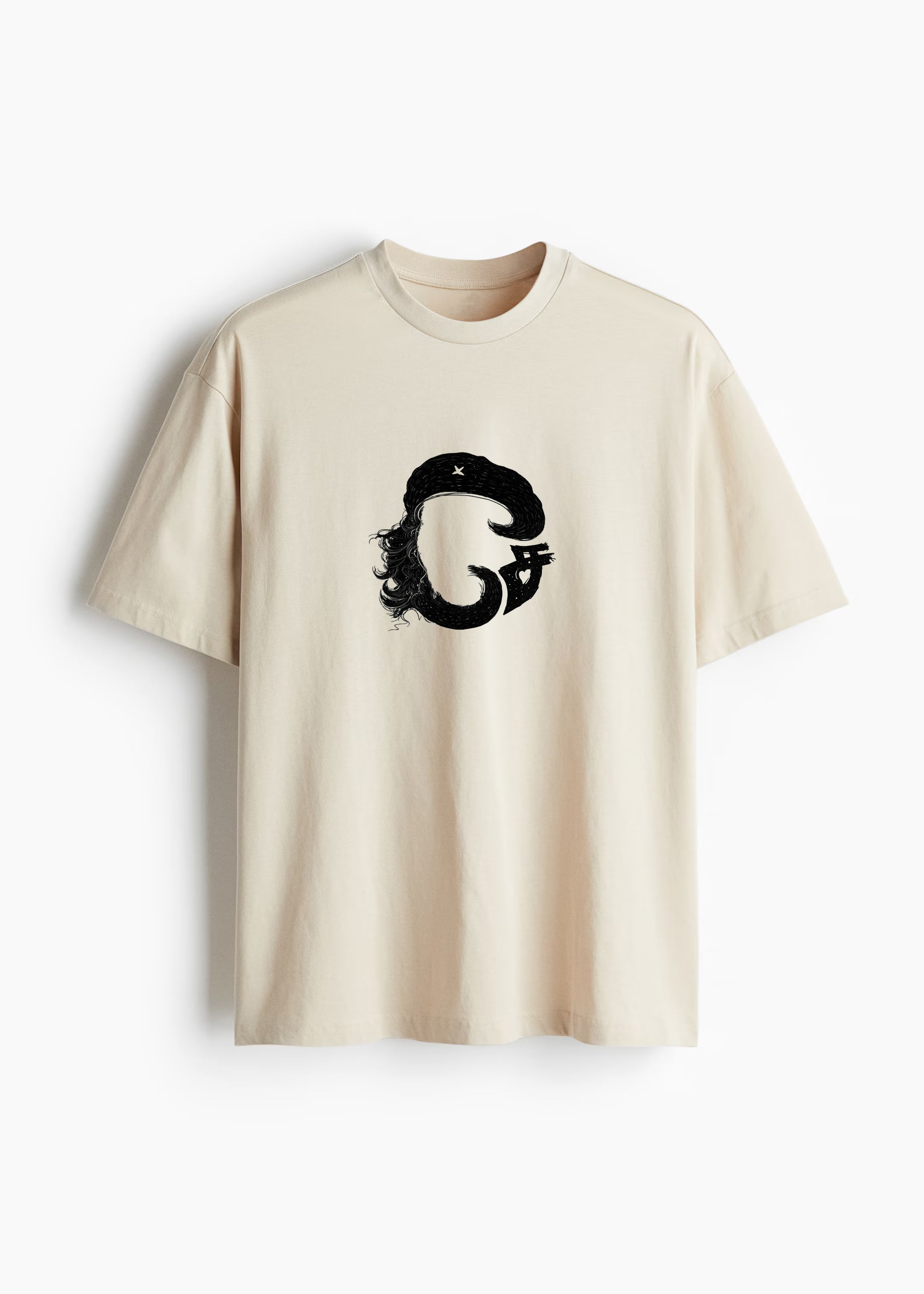 Chequera Vibe – Bold Back Print Style Tee