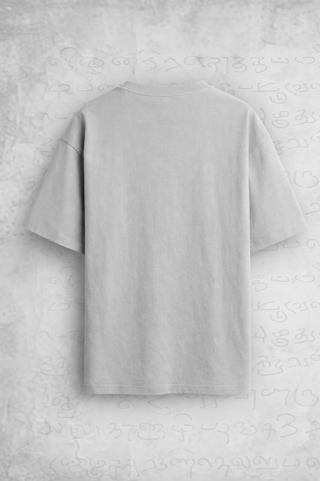 J&JP Men's yazhi Printed Five Sleeve T-shirt- Grey