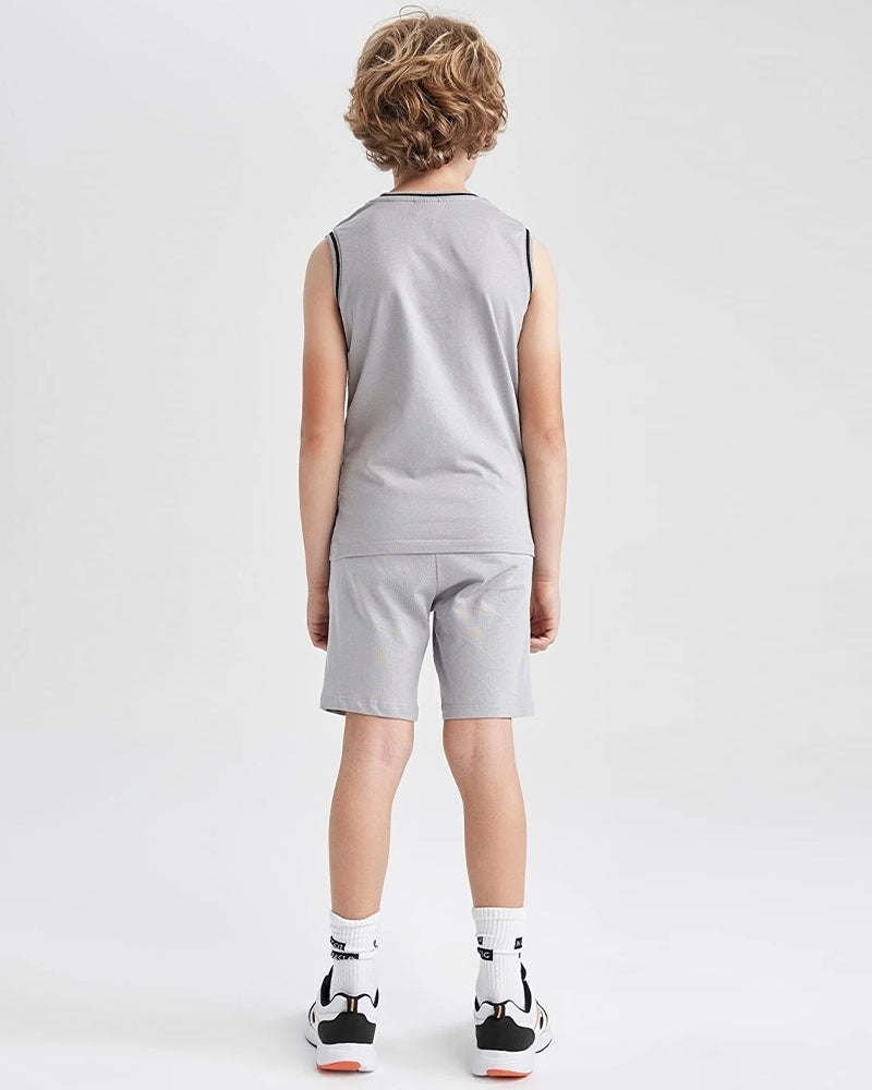 J&JP Kids Boys Top and Shorts Set