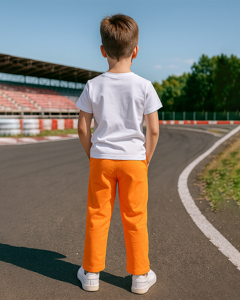 J&JP Kids Boys Printed T-shirt and Pant Set