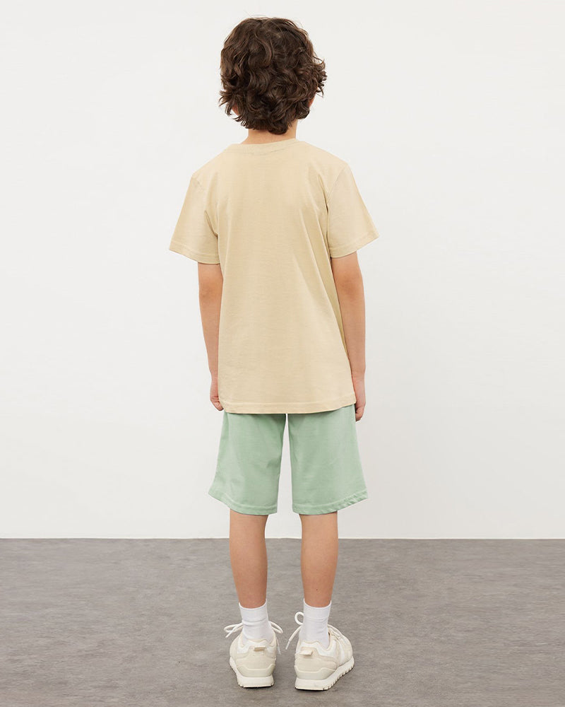 Kids-Boys- Set-Beige