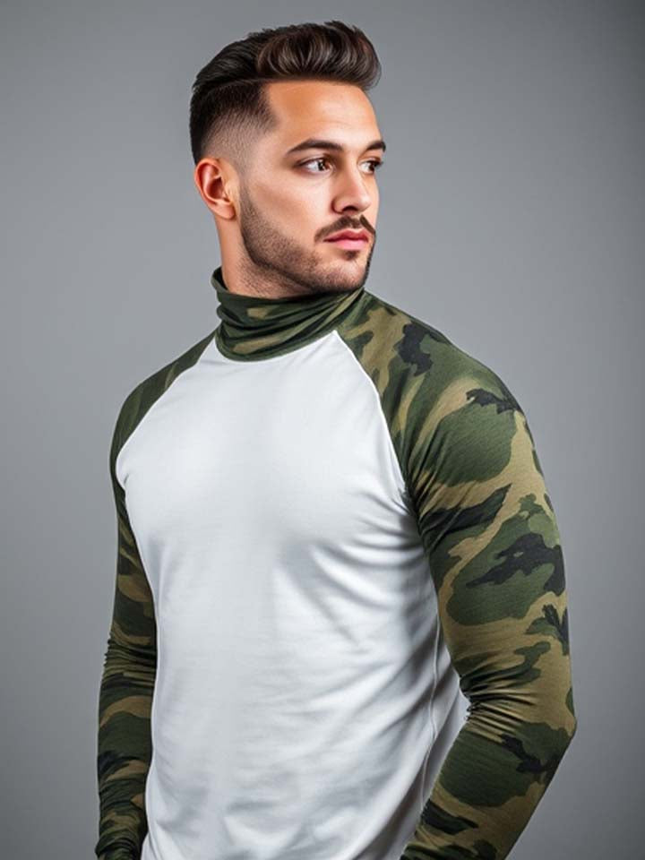 Army Men's T-Shirt- White