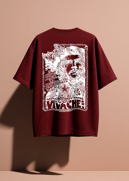 Chequera Vibe – Bold Back Print Style Tee