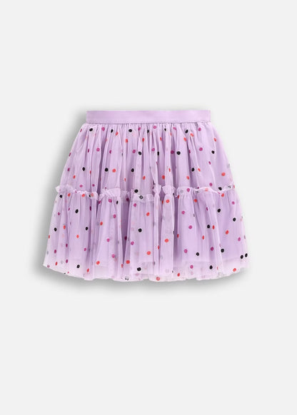Kids Girls Skirt Lavender Color