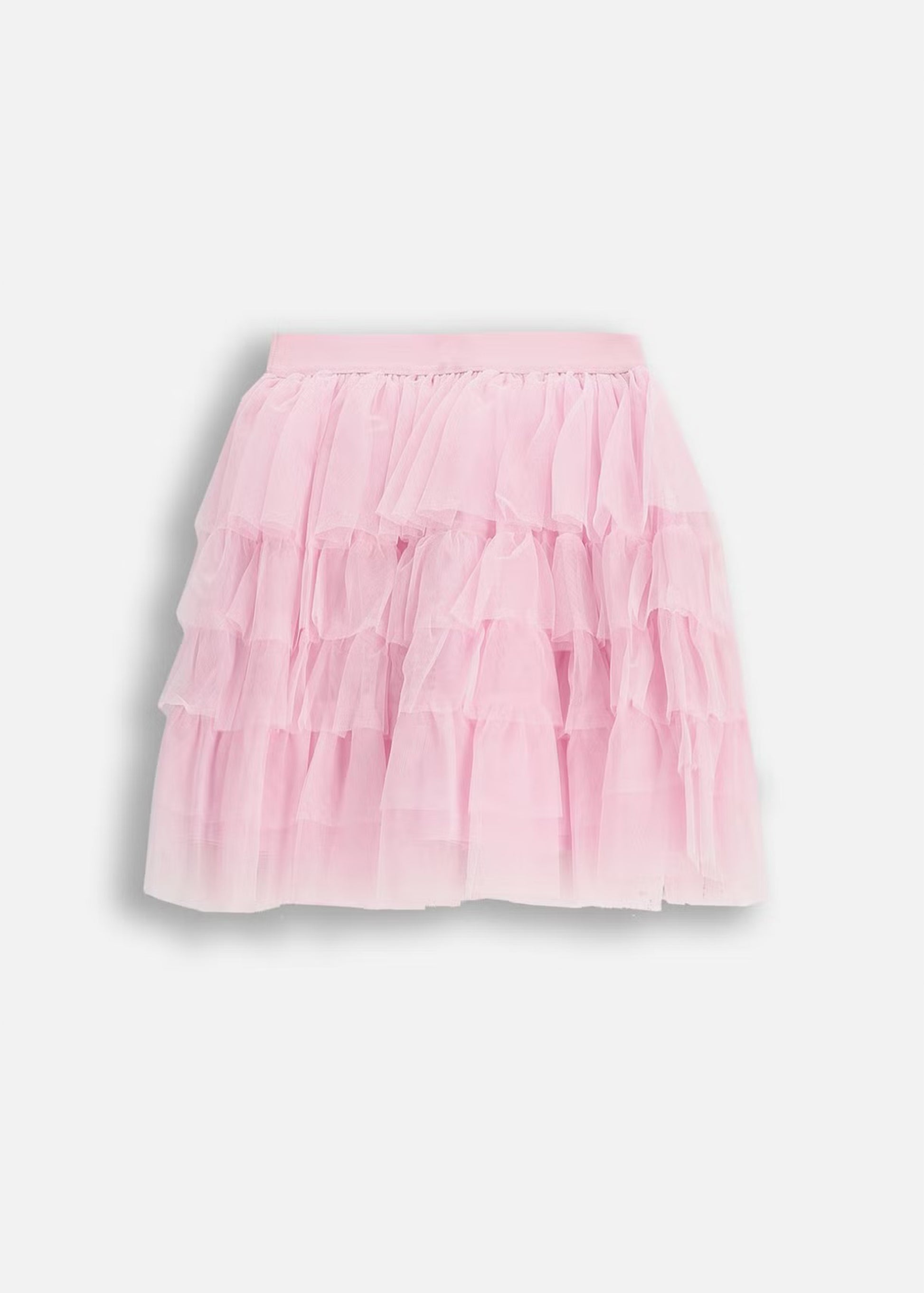 Kids Girls Solid Lite Pink Skirt