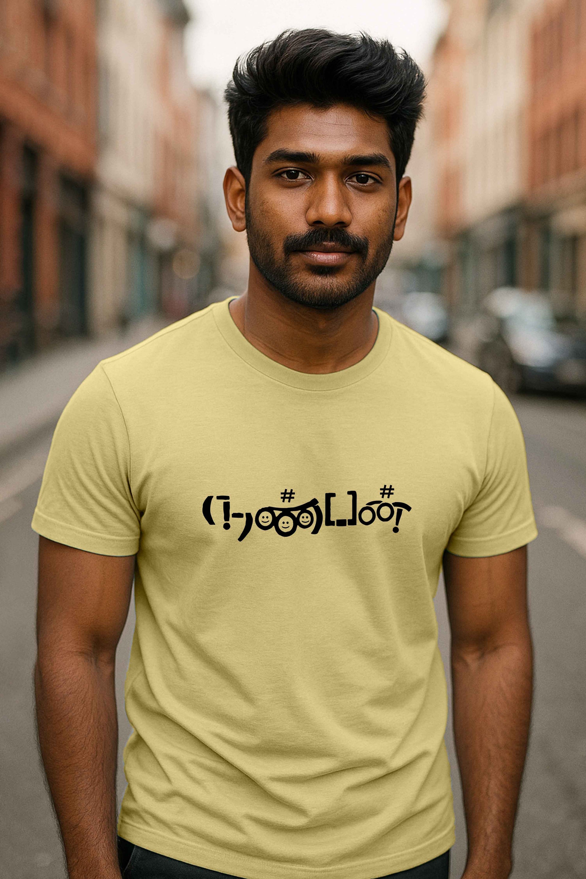 Nee pudungurathu pooram thevai illatha aani taan Nesamani Tshirt-Beige