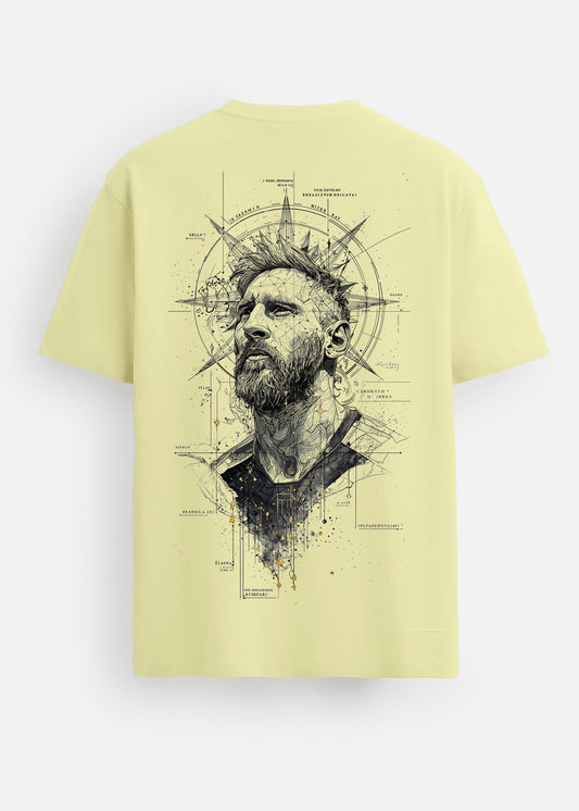 GOAT Series Back Graphic Regular Fit T-Shirt for Men