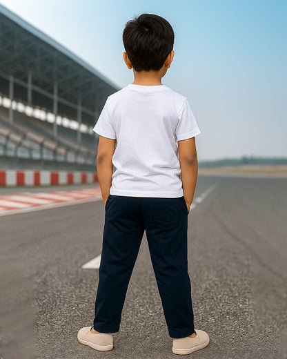 J&JP Kids Boys Printed T-shirt and Pant Set