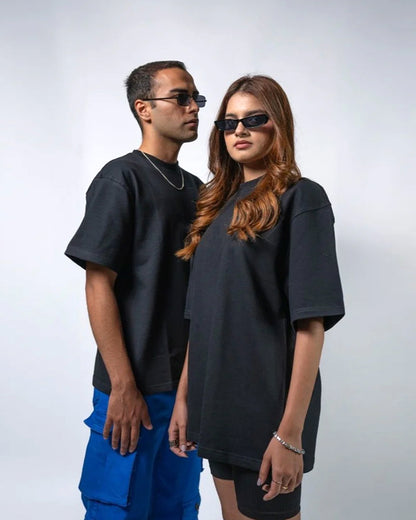 J&JP Mens oversized Puff Printed Tshirt