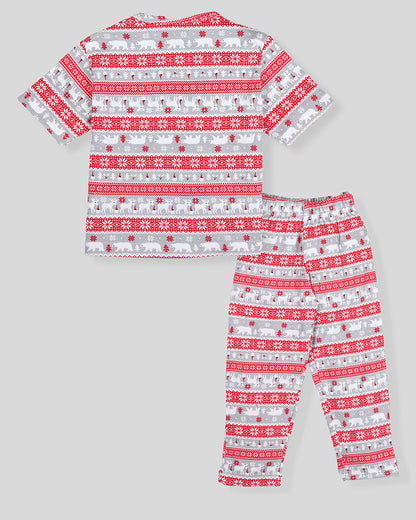 Kids Printed Half Sleeve Multi colour t-Shirt and Pant