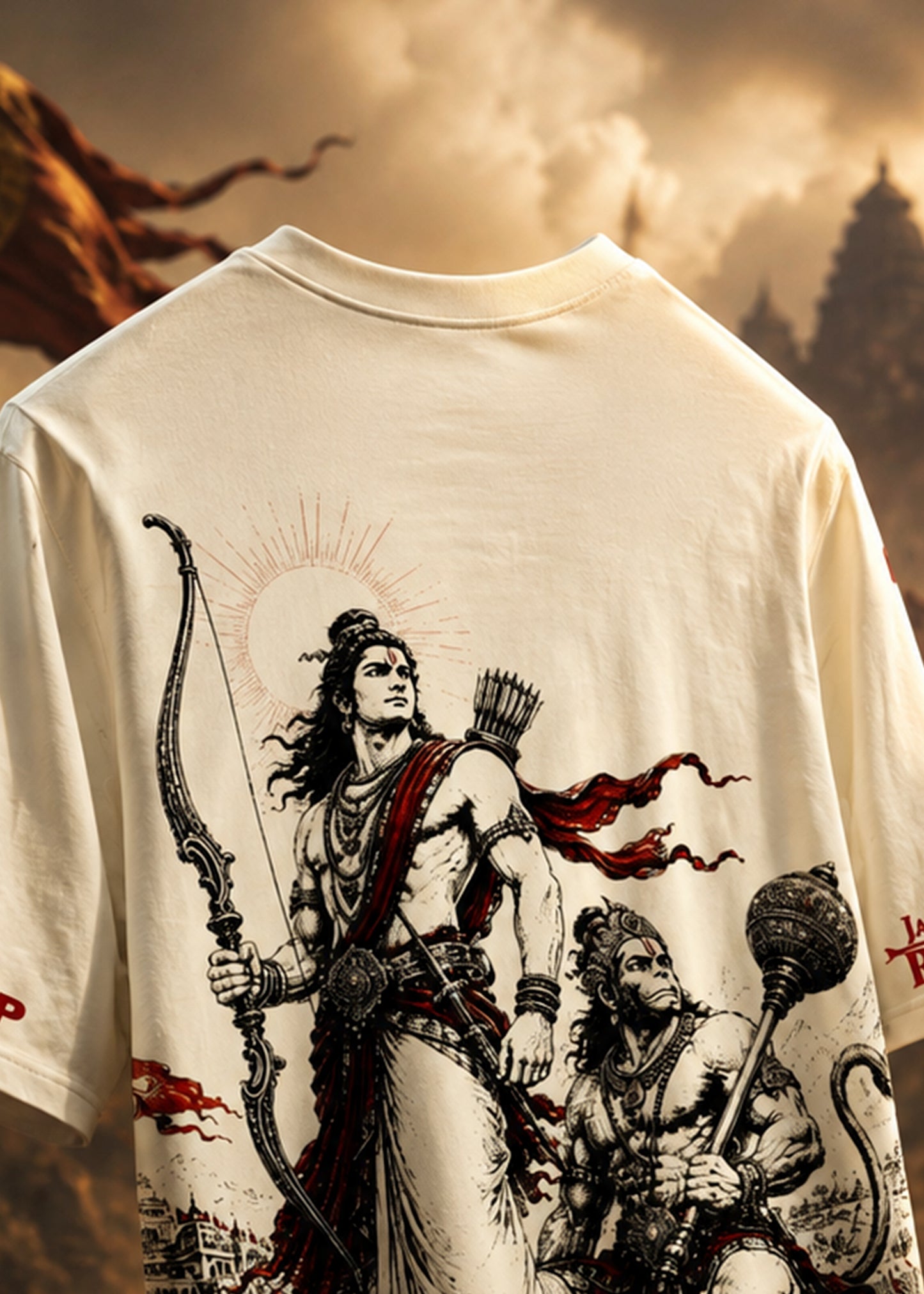 RAMAYANA - RAM x HANUMAN ARTISTIC TSHIRT J&JP