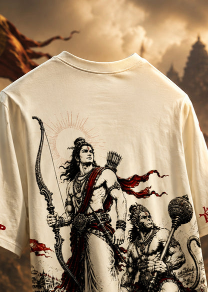 RAMAYANA - RAM x HANUMAN ARTISTIC TSHIRT J&JP