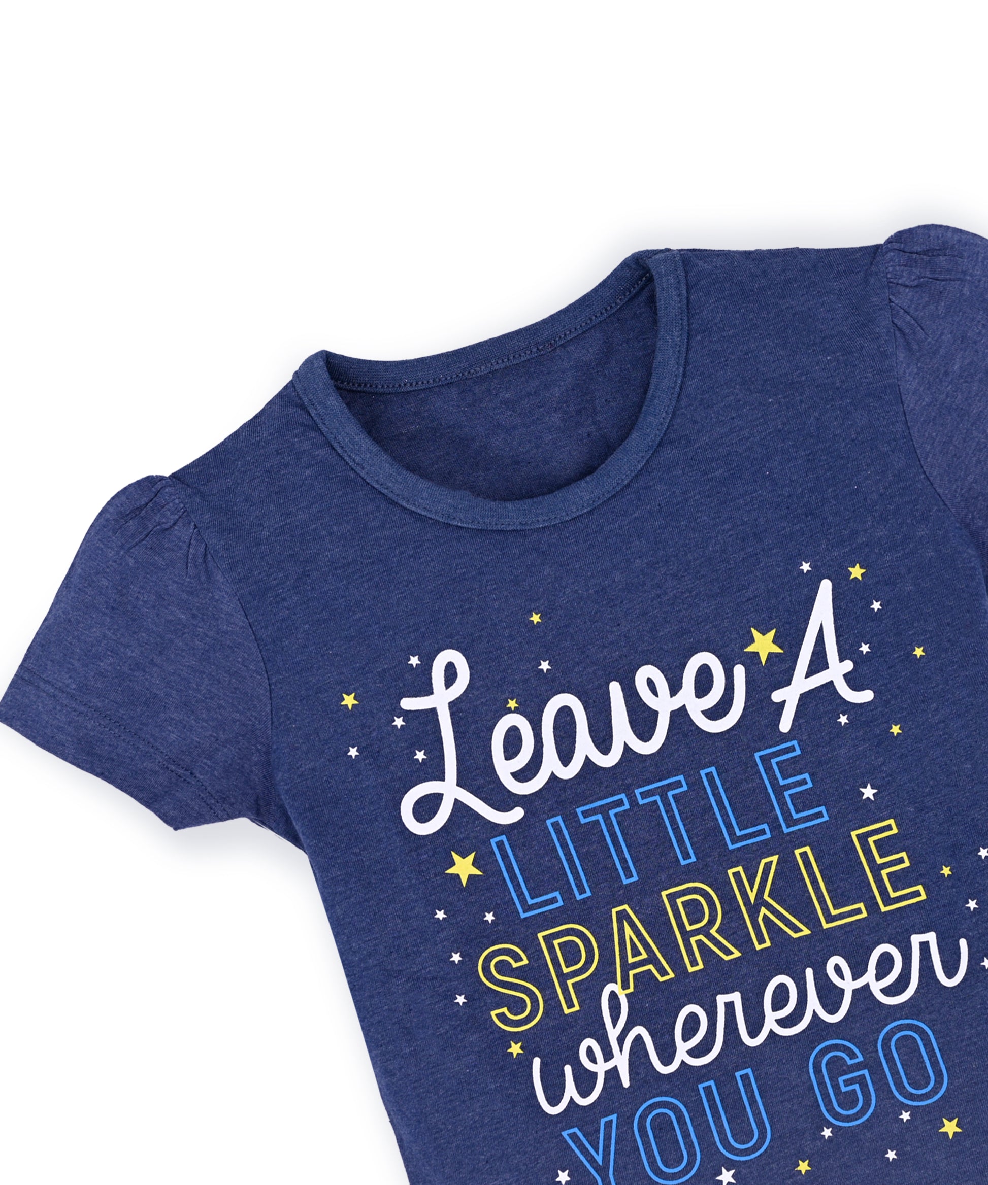 J&JP Kids Girls Printed Half sleeve T-shirt