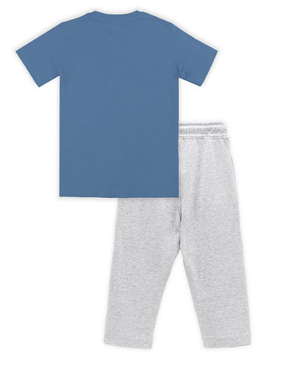 J&JP Kids Boys Printed T-shirt and Pant Set