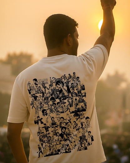 Thalapathy Vijay Tribute Back Print T-Shirt for Men – J&JP Premium Graphic Tee