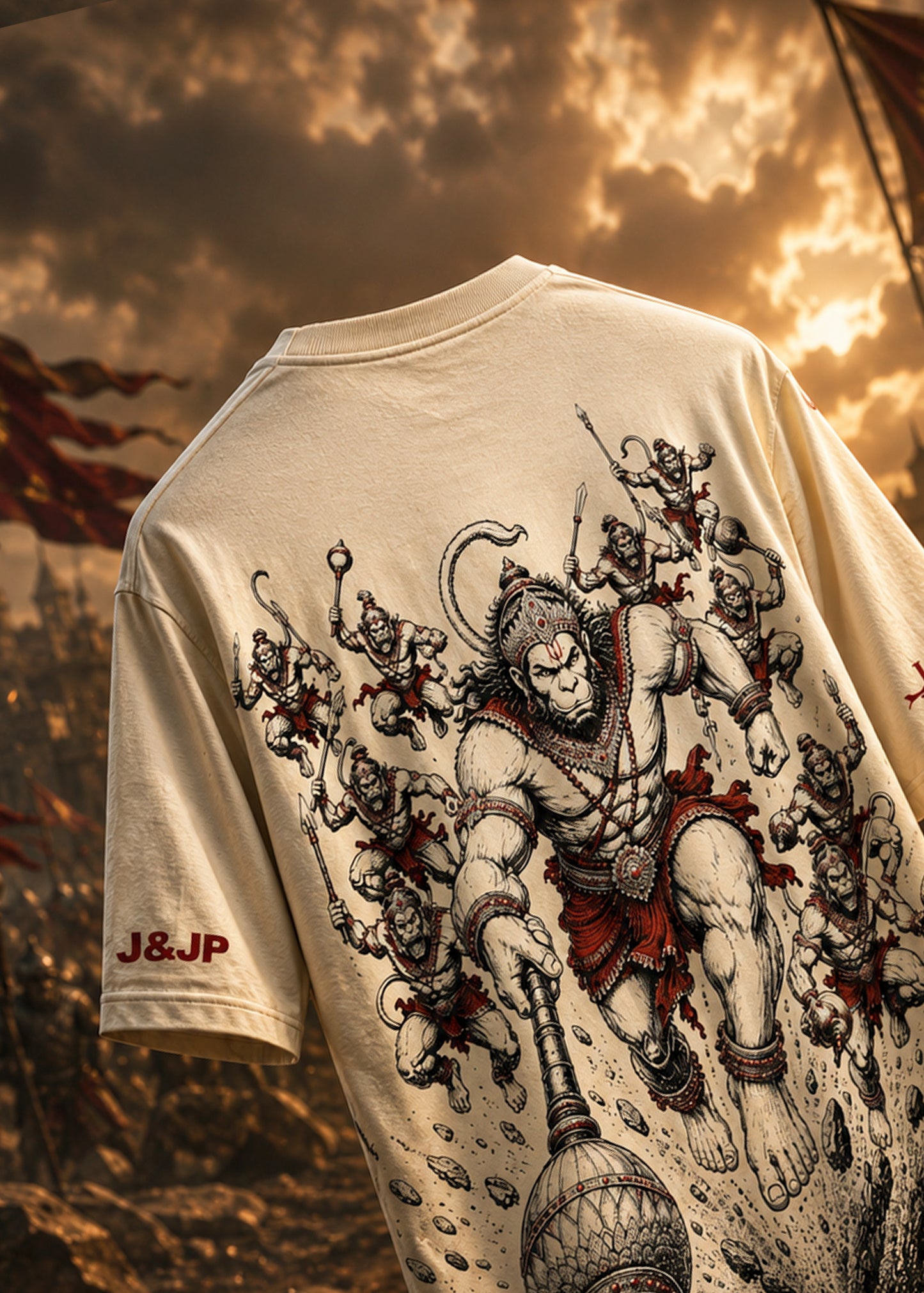 RAMAYANA - HANUMAN ARTISTIC TSHIRT J&JP