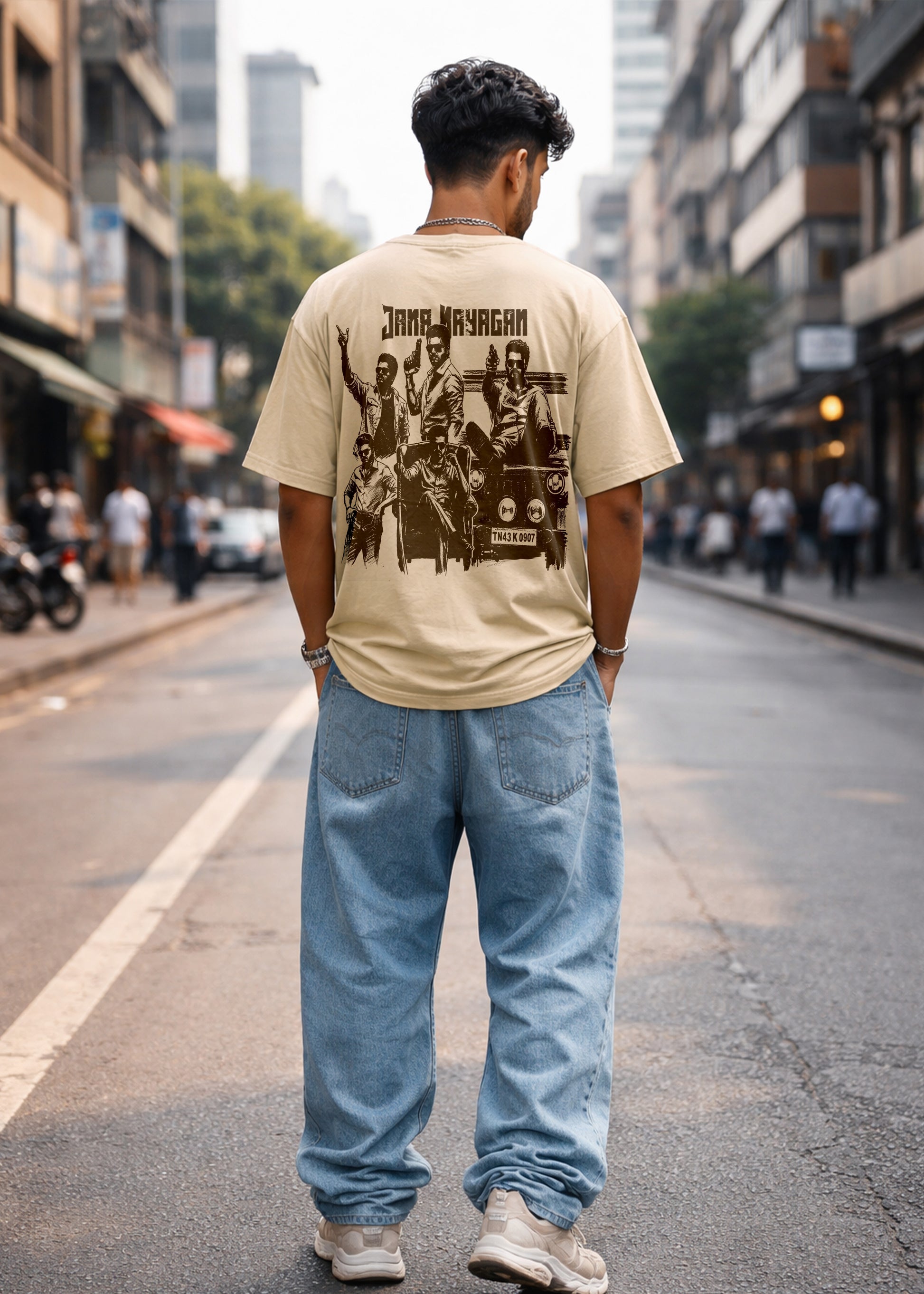 JANA NAYAGAN Thalapathy Vijay T-Shirt for Men – J&JP Premium Graphic Tee