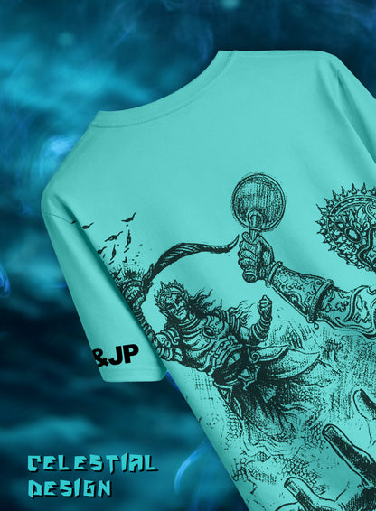 COSMIC - KRISHNA AND ARJUNA GRAPHIC TSHIRT