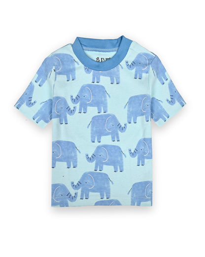 Kids unisex coord set-Blue