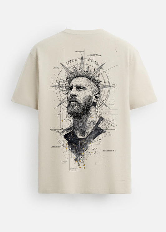 GOAT Series Back Graphic Regular Fit T-Shirt for Men