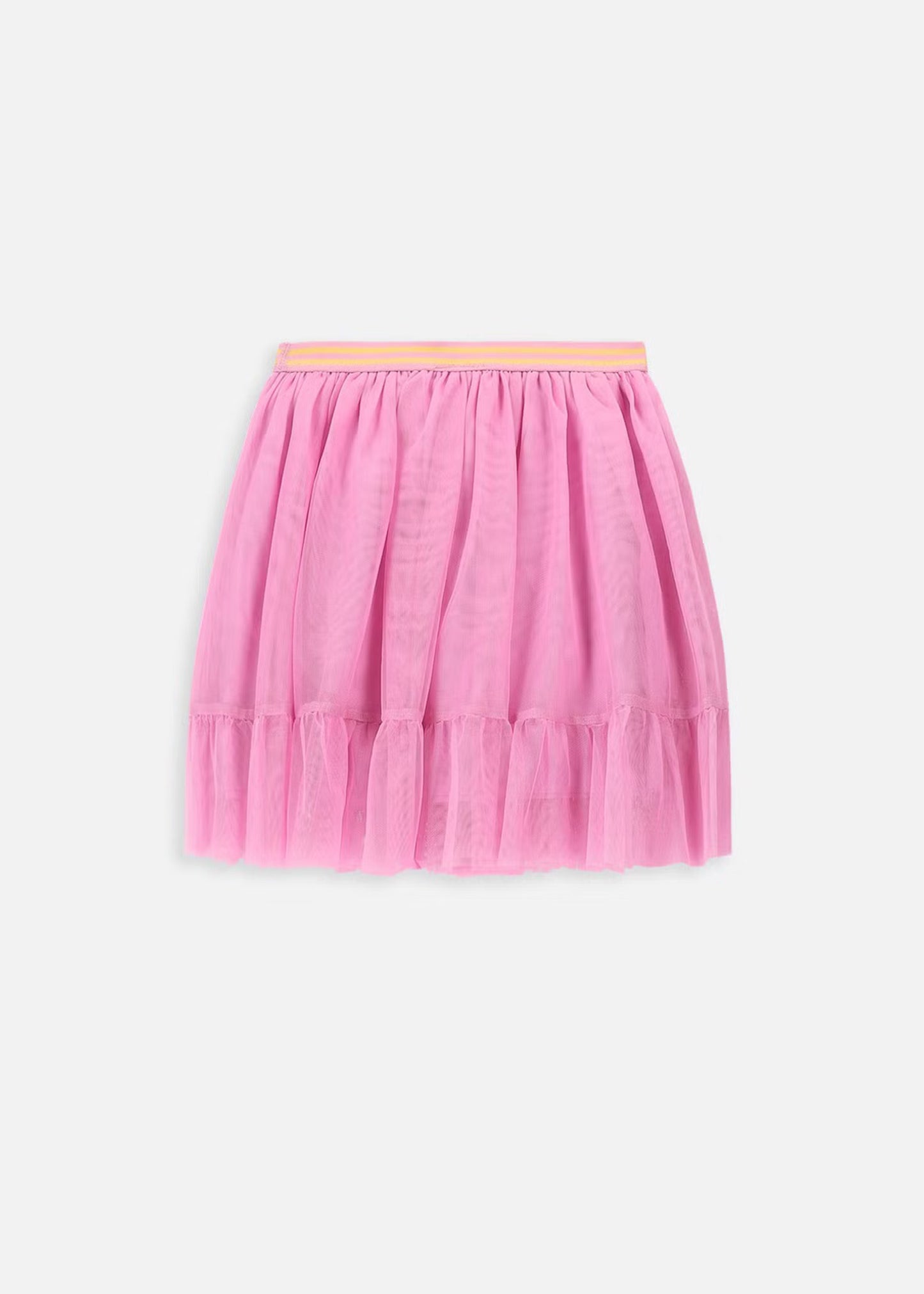 Kids Girls Solid Pink Skirt