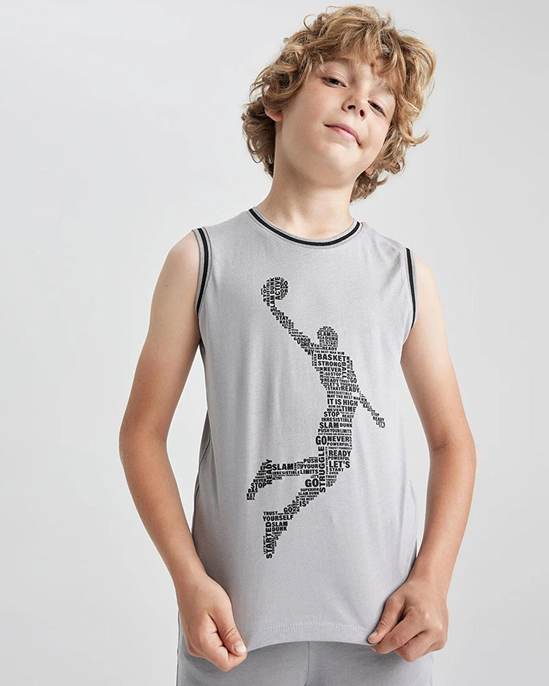 J&JP Kids Boys Top and Shorts Set