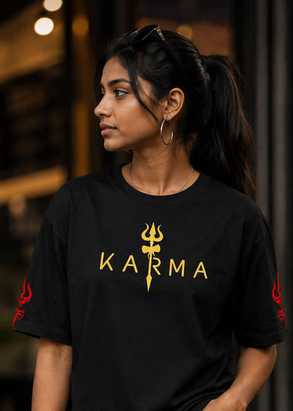 WOMENS SHIVA X KALI DIVINE GRAPHIC T-SHIRT