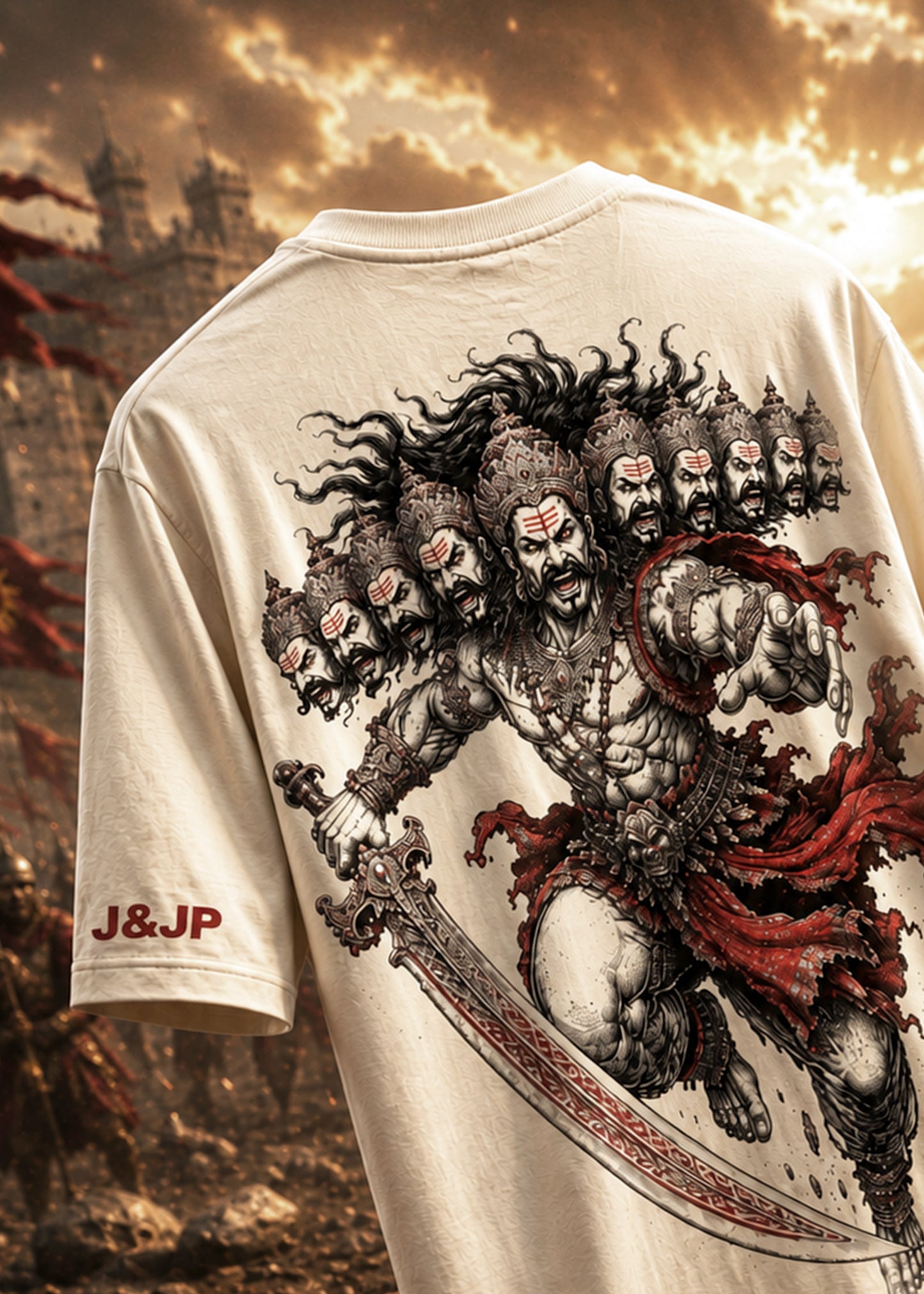 RAMAYANA - RAVANAN ARTISTIC TSHIRT J&JP