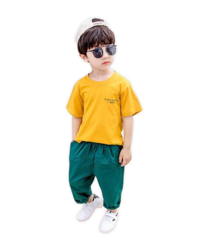 J&JP Kids Printed T-shirt and Pant set