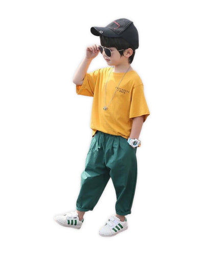 J&JP Kids Printed T-shirt and Pant set
