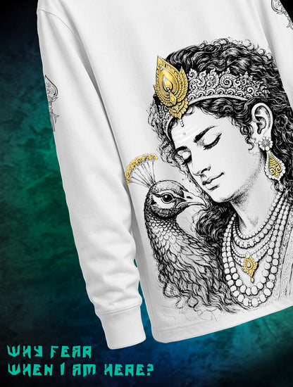 LORD MURUGAN DIVINE GRAPHIC FULL SLEEVE T-SHIRT