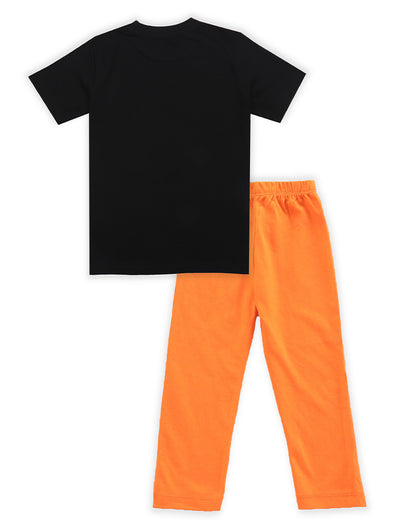 J&JP Kids Boys Printed T-shirt and Pant Set