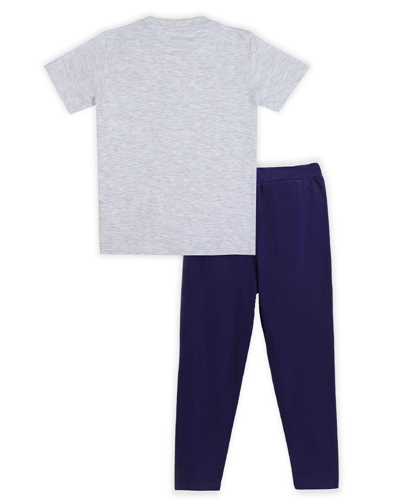 J&JP Kids Boys Printed T-shirt and Pant Set