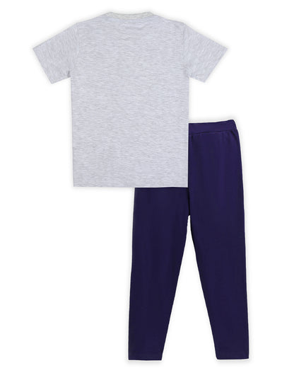 J&JP Kids Boys Printed T-shirt and Pant Set