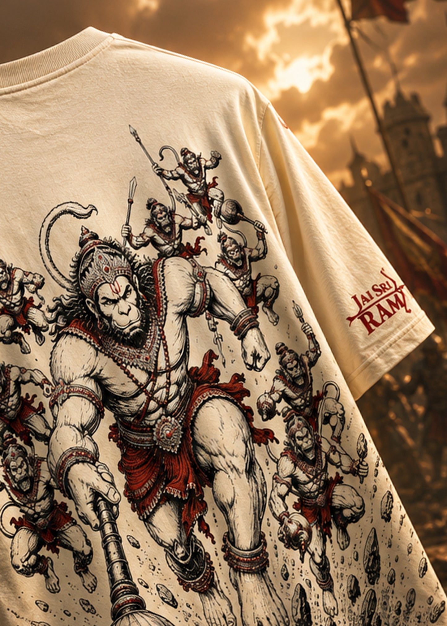 RAMAYANA - HANUMAN ARTISTIC TSHIRT J&JP