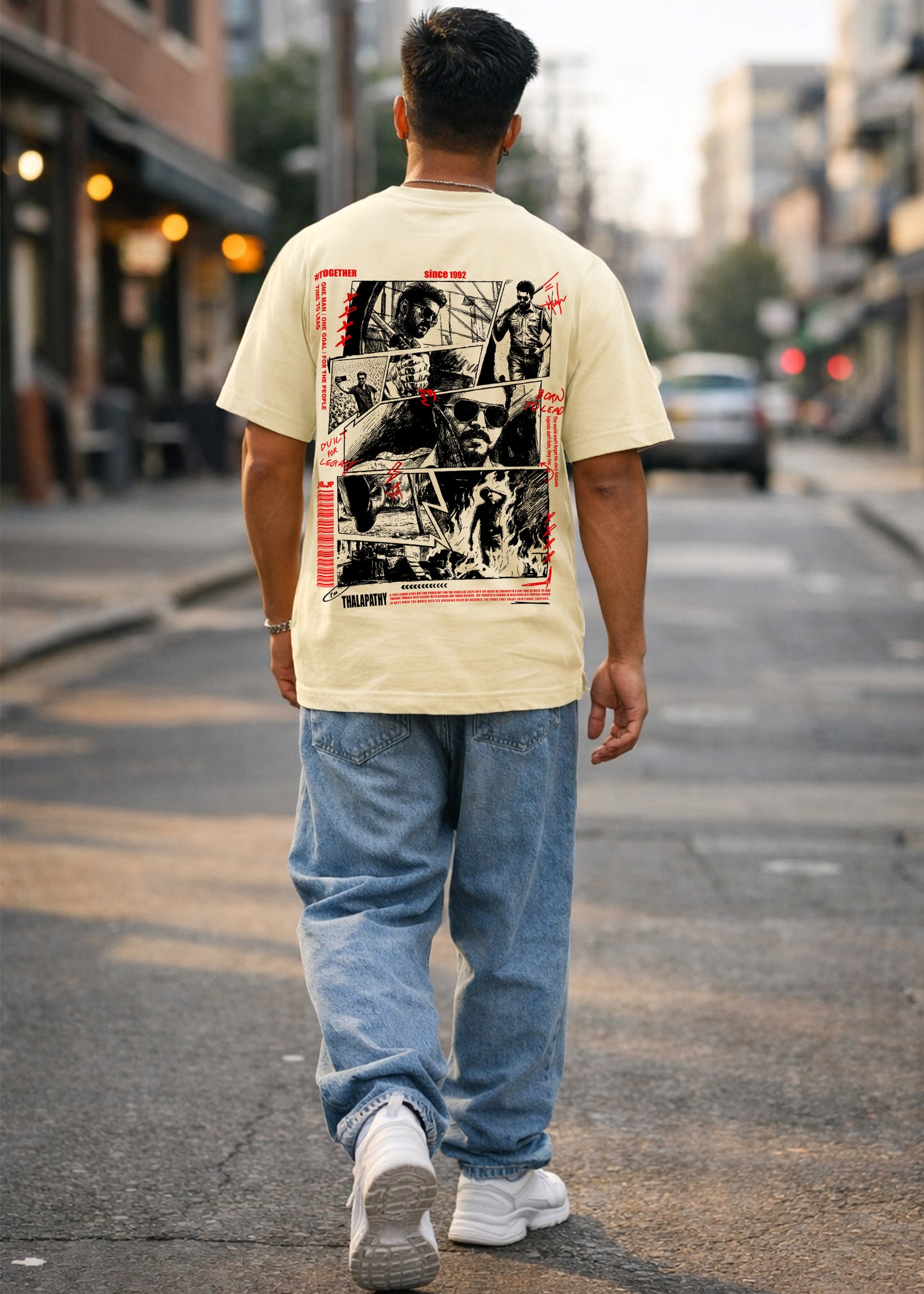 JANA NAYAGAN Thalapathy Vijay T-Shirt for Men – J&JP Premium Graphic Tee