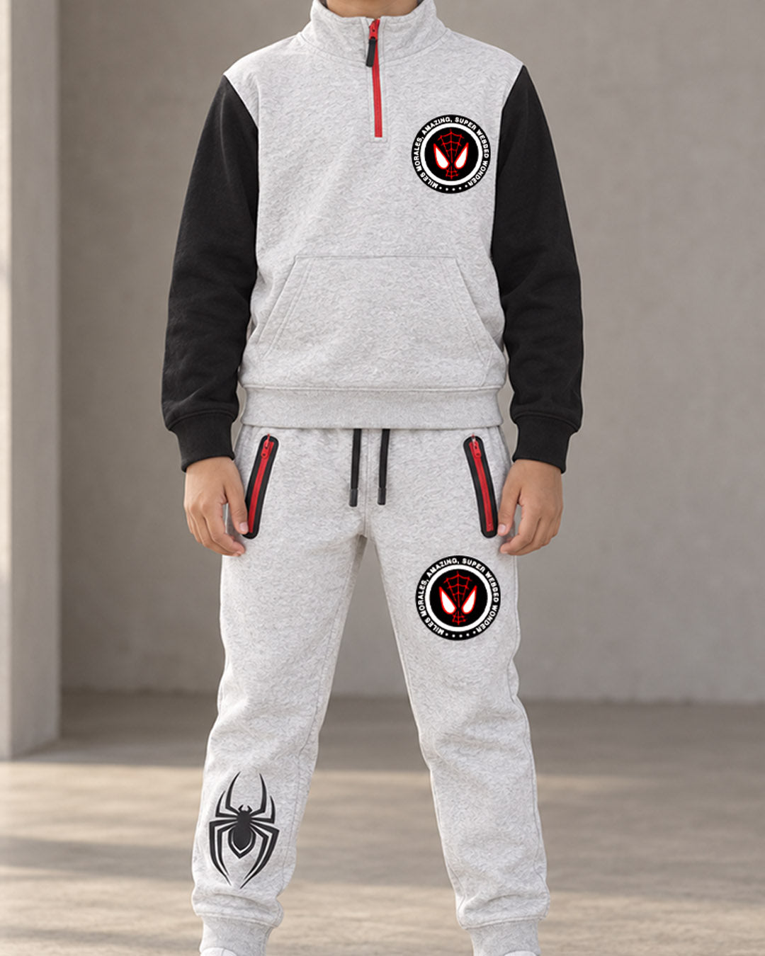 J&JP Boys Printed Sweatshirt and Pant Set