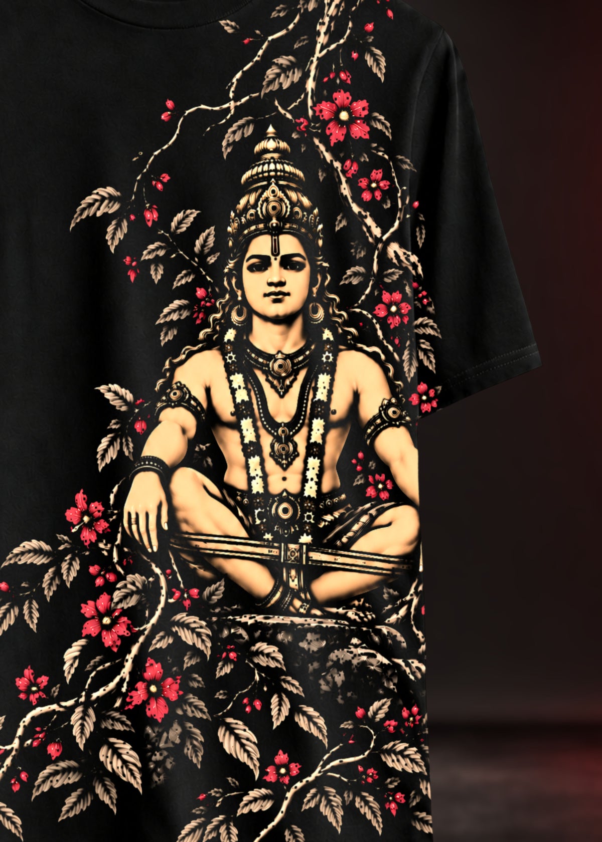Ayyappan Premium Multicolor Printed Mens T Shirt