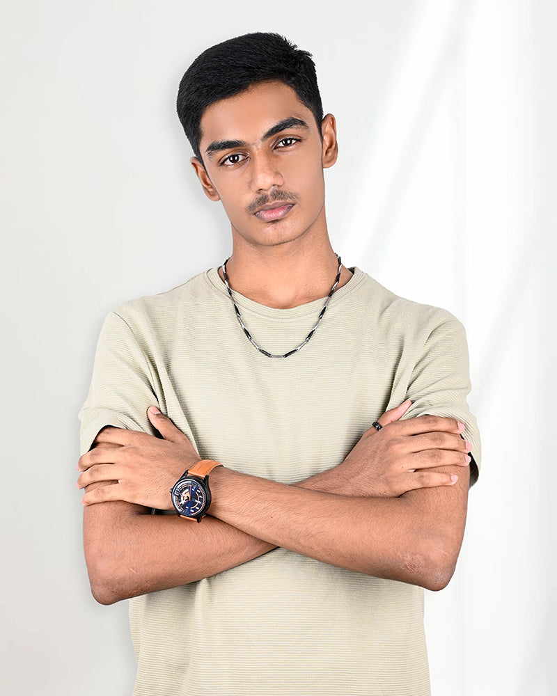 J&JP Men's Tshirt -Light Olive