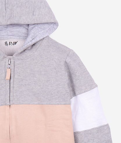 J&JP Kids Full Sleeve Multi Colour Hoodie