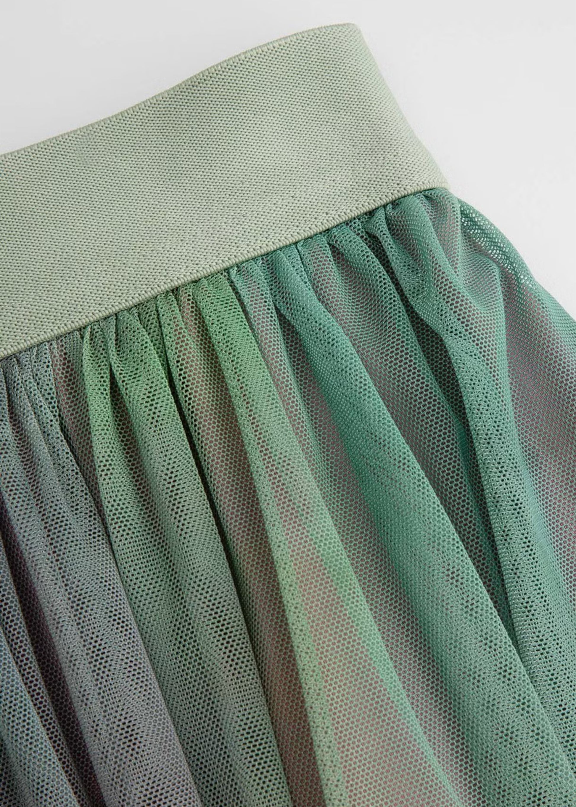Kid Girls Solid Multicolor Skirt