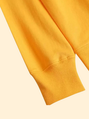 Kids Unisex Yellow Full Sleeve Sweatshirt