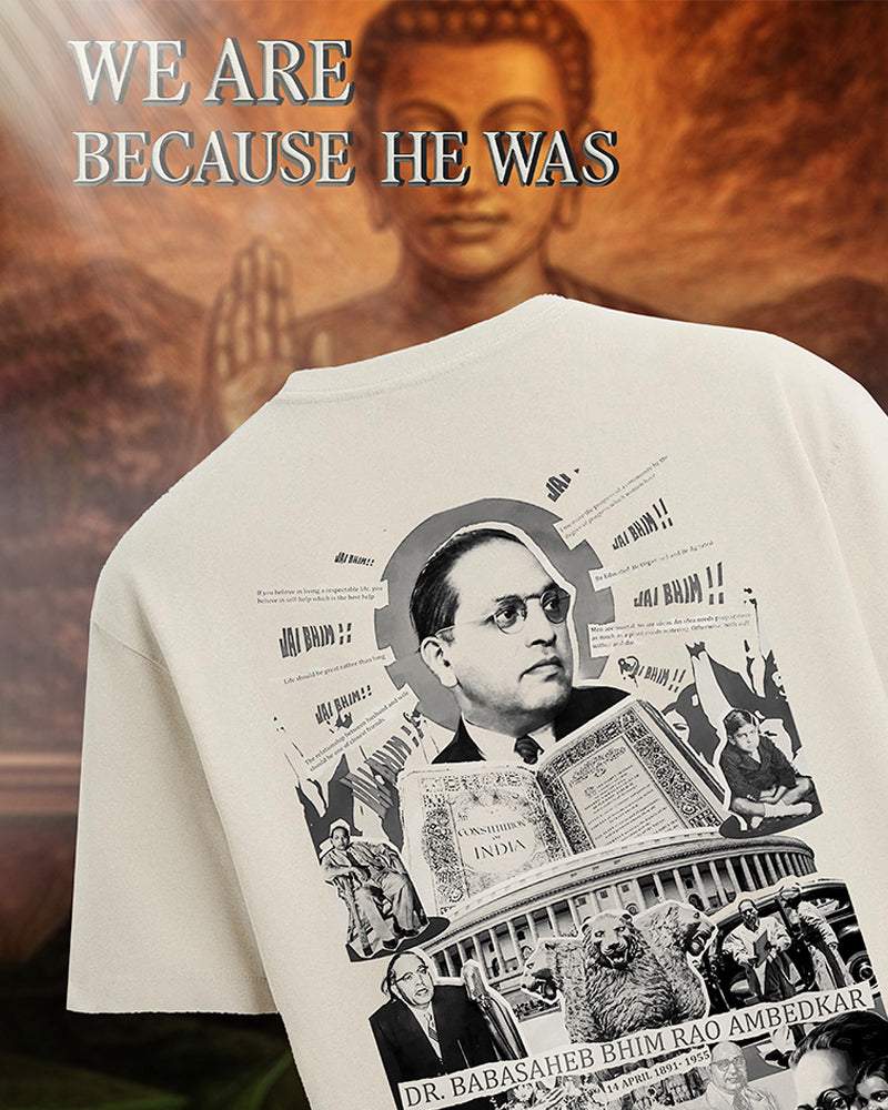 Ambedkar Printed Half Sleeve T-Shirt for Men