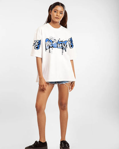 J&JP Mens oversized Puff Printed Tshirt