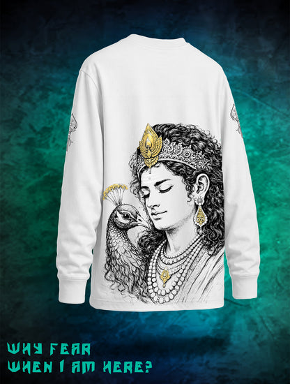 LORD MURUGAN DIVINE GRAPHIC FULL SLEEVE T-SHIRT