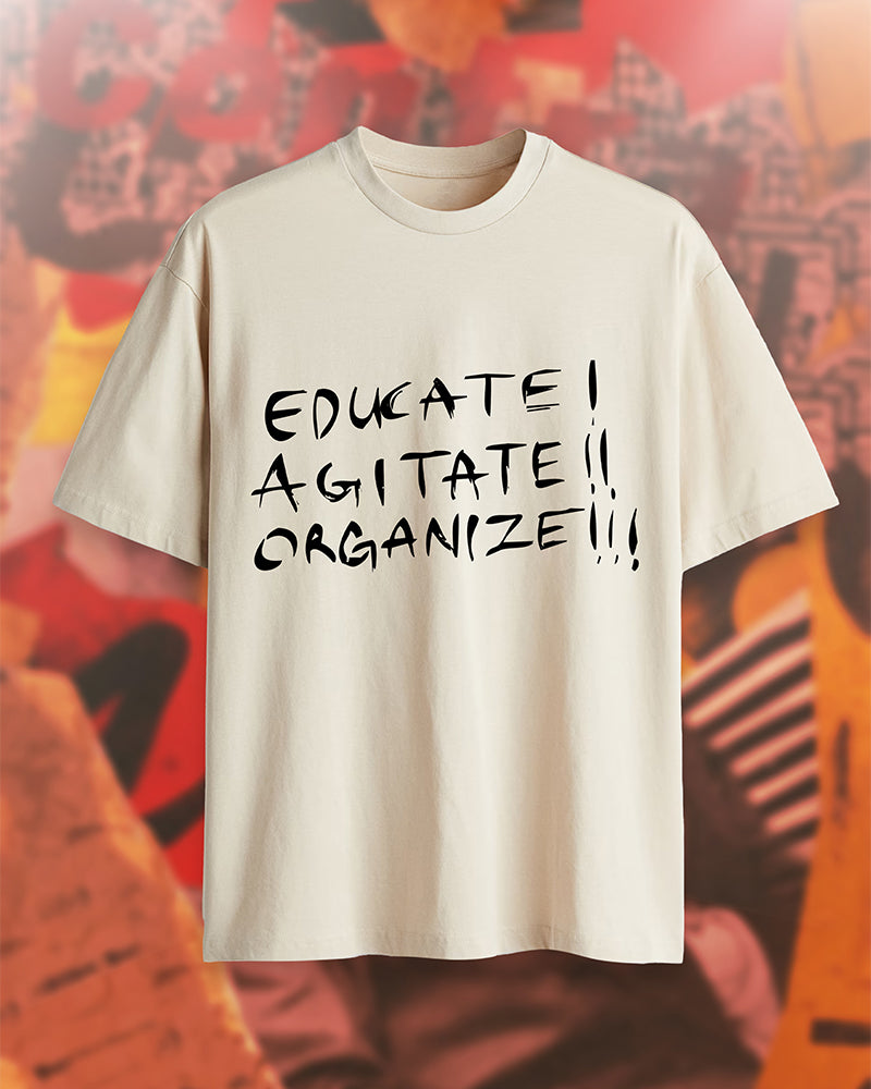 Karl Marx Ambedkar Printed Half Sleeve T-Shirt for Men