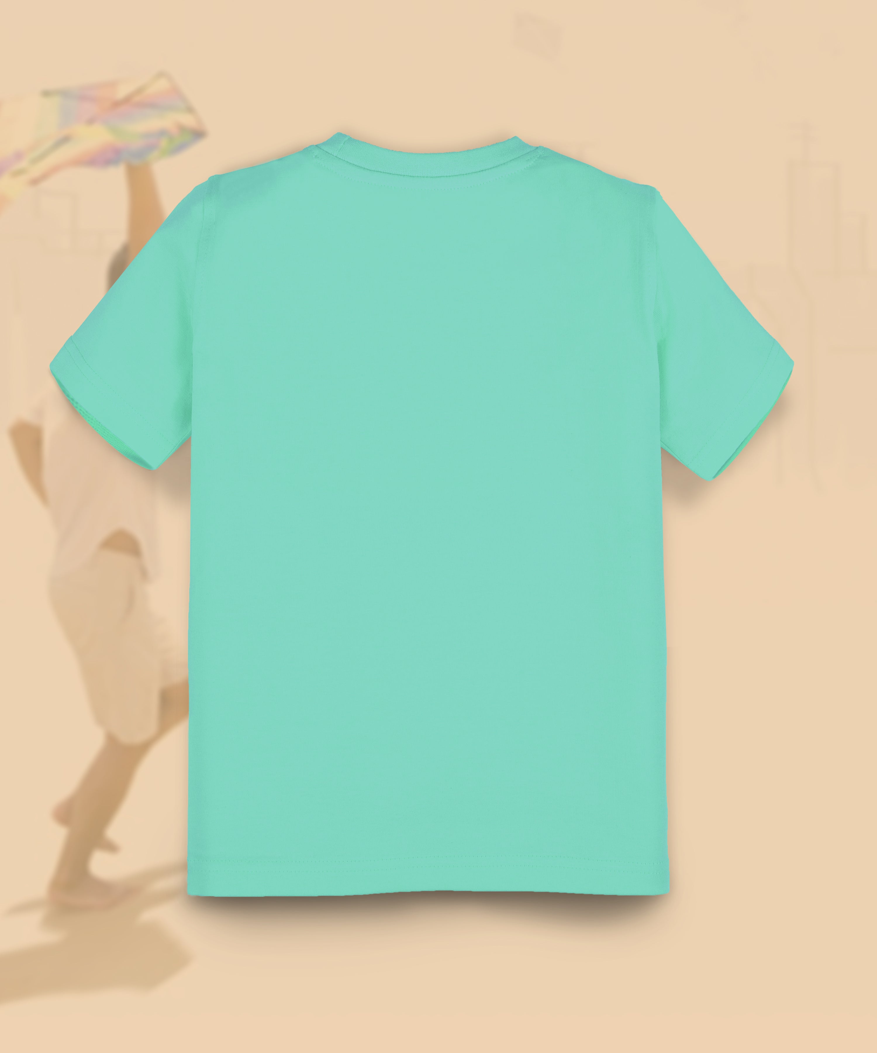 Kids Unisex Uttarayan Themed Cotton T-Shirt