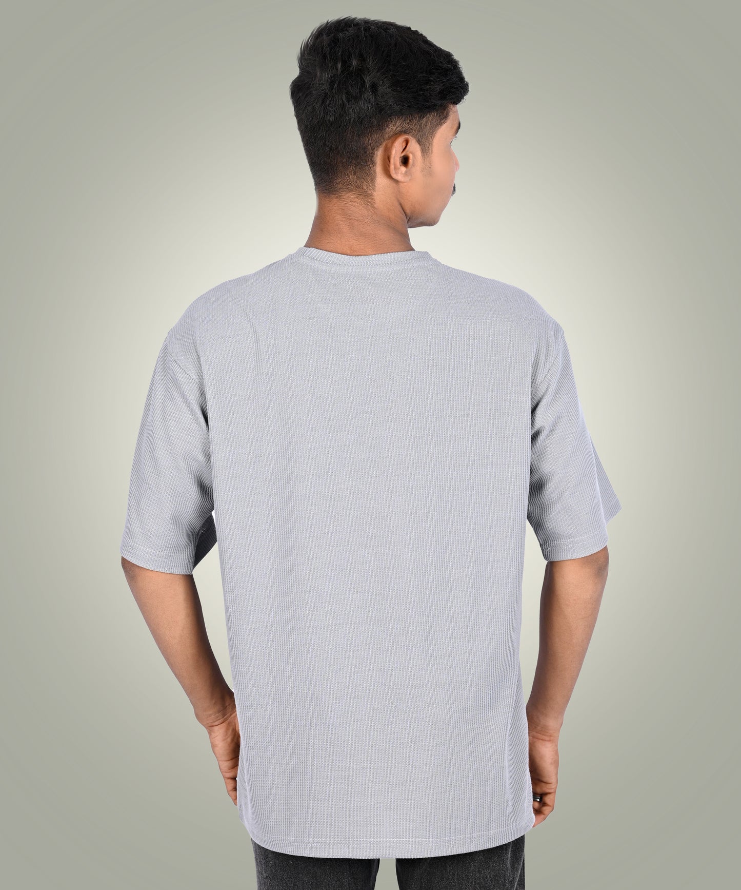 J&JP Texture tshirt-Grey